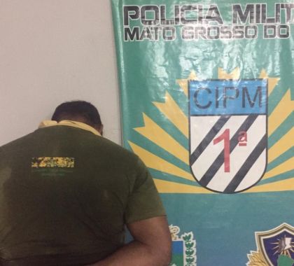 PM prende agressor da esposa e da filha em Bonito