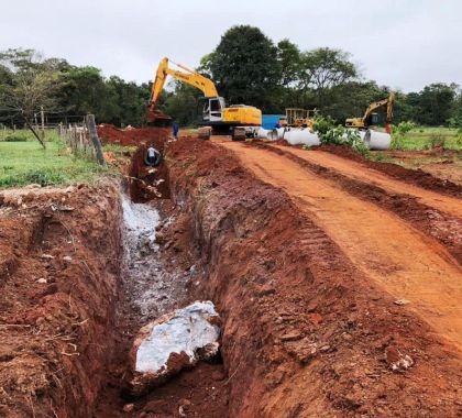 Empresa é contratada para asfaltamento de ruas em Jardim