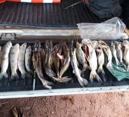 PMA e Imasul prendem campo-grandense por pesca durante a piracema em Rochedo