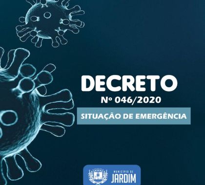 Prefeitura de Jardim divulga decreto de situação de emergência