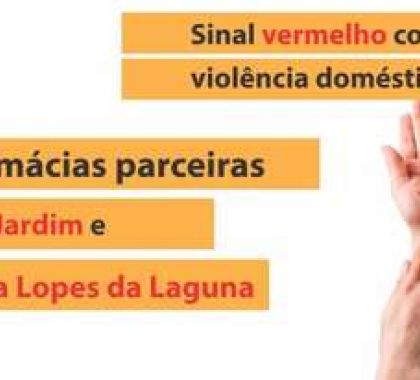 Farmácias de Jardim e Guia Lopes da Laguna participam da campanha Sinal Vermelho do TJMS