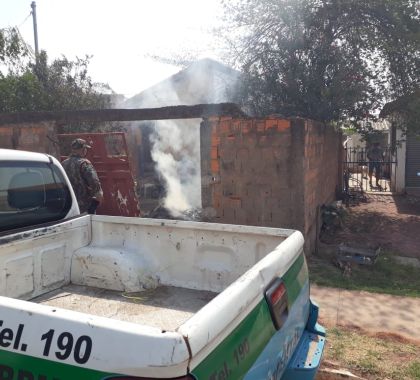 Três homens são presos por realizarem queimada em Corumbá