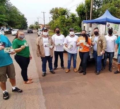 Ação do Instituto Guarda Mirim Ambiental de Jardim arrecada 1 tonelada de resíduos