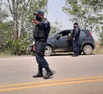 Polícia Militar, Bombeiros e Vigilância Sanitária fazem operação em Bodoquena