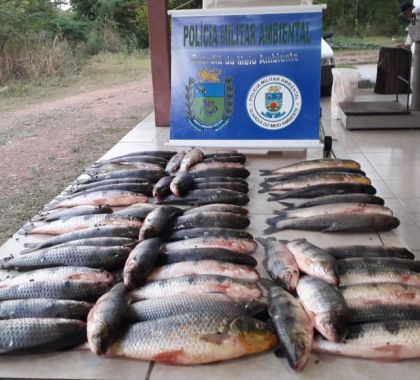 Pescador é preso por pesca predatória de mais de 50 peixes em Bonito