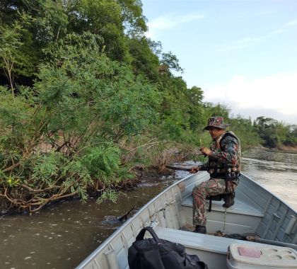 Petrechos ilegais de pesca são apreendidos nos rios da Prata e Formoso