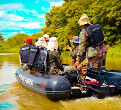 PF realiza operação para apurar crime ambiental no Pantanal de MS