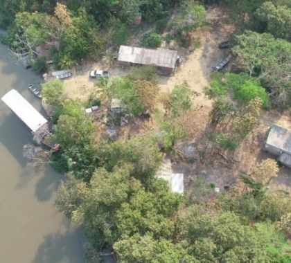 Dono de pesqueiro é multado em R$ 5 mil por destruição de mata ciliar no rio Taquari