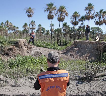 Defesa Civil Nacional vistoria regiões do Pantanal onde Estado construirá 15 pontes de concreto