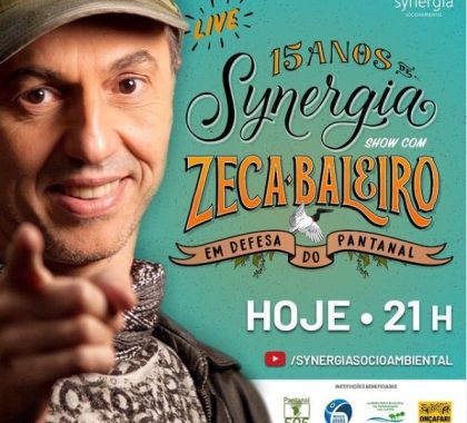 Zeca Baleiro participa de live em defesa do Pantanal