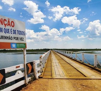 Ponte do Nabileque, na MS-243, é interditada por 40 dias para reforma