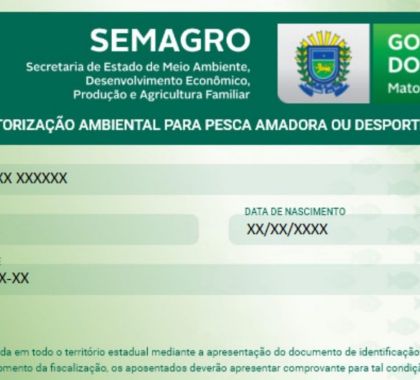 Autorização de Pesca, em formato digital, já é realidade no MS