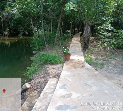 Dono de balneário é autuado por realizar obras em áreas protegidas do córrego Betione em Bodoquena