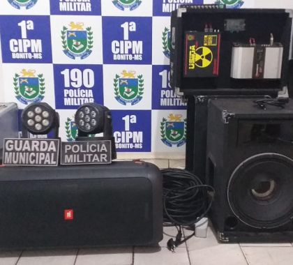 Polícia Militar prende organizadores de festa clandestina em Bonito