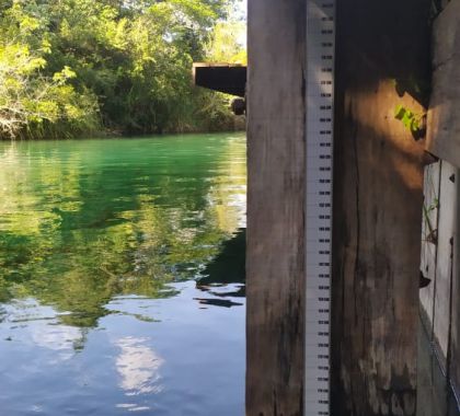 Medidores de pluviometria, turbidez e visibilidade da água do rio Formoso são instalados no Balneário Municipal