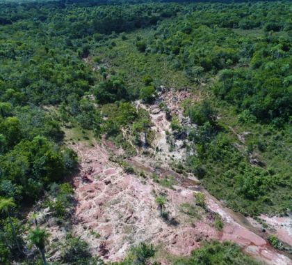 Homem é multado em R$ 25 mil por degradação de matas ciliares e erosões danificando o rio da Prata