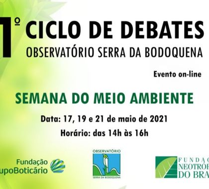 Fundação Neotrópica do Brasil realiza o 1º Ciclo de debates Observatório Serra da Bodoquena