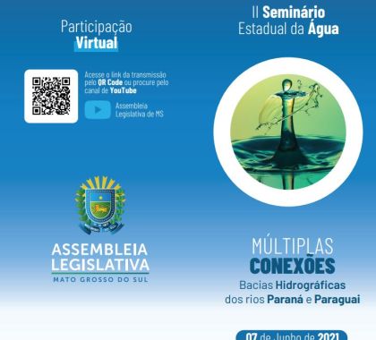 II Seminário Estadual da Água acontece em junho; confira a programação do evento