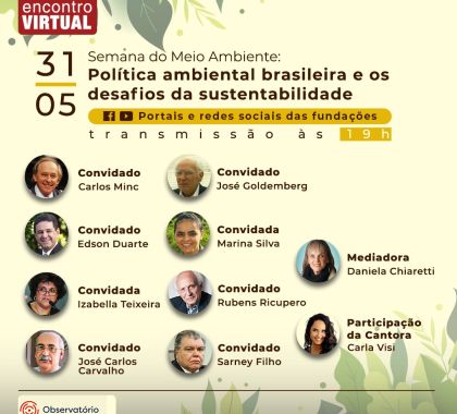 Ex-ministros do Meio Ambiente participam de evento para debater o retrocesso ambiental no país