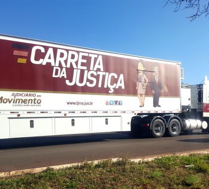 Carreta da Justiça atende mais de 200 pessoas em Bodoquena