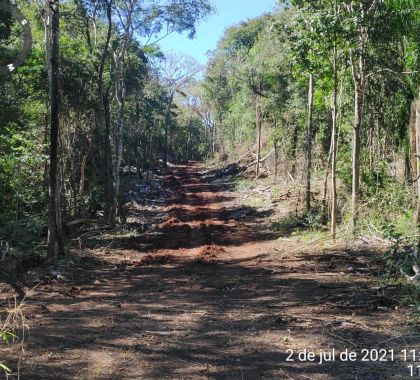 Fazendeiro é multado em R$ 10 mil por construir estrada de 4 km sem autorização ambiental em Bodoquena