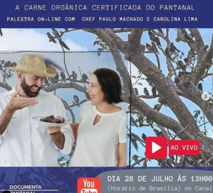 Cozinha pantaneira é tema de Live nesta quarta-feira