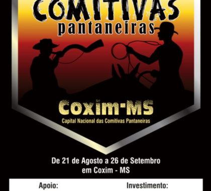 Encontro de Comitivas Pantaneiras acontece neste mês em Coxim