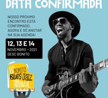 Oitava edição do Bonito Blues & Jazz Festival será realizada em novembro no Sesc Bonito