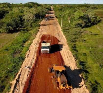 Governo do Estado segue com investimentos em rodovias na região do Pantanal