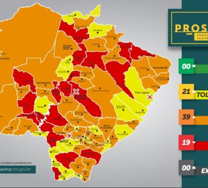 Bonito e Jardim seguem na bandeira vermelha do Prosseguir