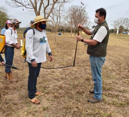 Colaboradores de atrativos turísticos de Bonito participam de capacitação sobre combate e prevenção a incêndio