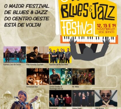 Bonito Blues e Jazz Festival; evento é referência musical em MS