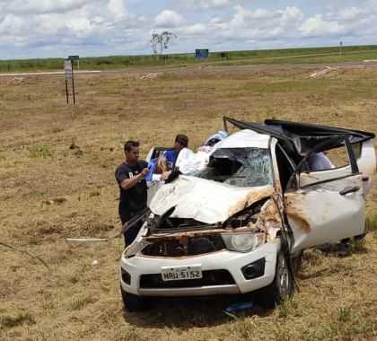 Diácono de Bonito e familiares sofrem acidente na BR-060 e têm ferimentos leves