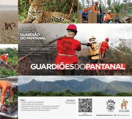 IHP lança nova campanha para conseguir manter Brigada Alto Pantanal ativa