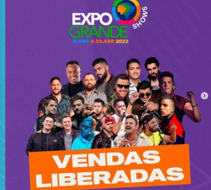 Com estrutura de grandes festivais, Expogrande começa hoje