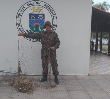 PMA de Corumbá prende dois pescadores e apreende instrumento proibido