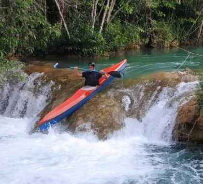 Etapa brasileira de Canoagem Descida e Kayak Extremo aconteceu esta semana em Bonito